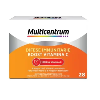 Комплекс Multicentrum для повышения иммунитета и выработки витамина С, 14 пакетиков.