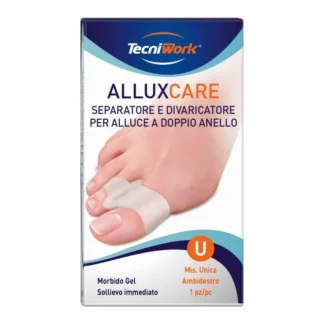 Разделитель и распорка для больших пальцев ног AlluxCare с двойным кольцом TecniWork®, 1 шт.