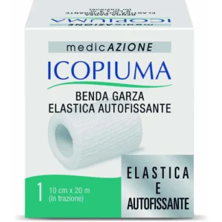 Самофиксирующаяся эластичная марлевая повязка Icopiuma, 10 см x 20 м