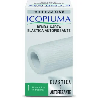 Самофиксирующаяся эластичная марлевая повязка Icopiuma, 10 см x 4 м