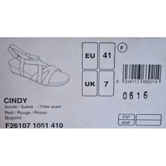 Dr. Scholl® Cindy Suede Женские, красные, размер 41