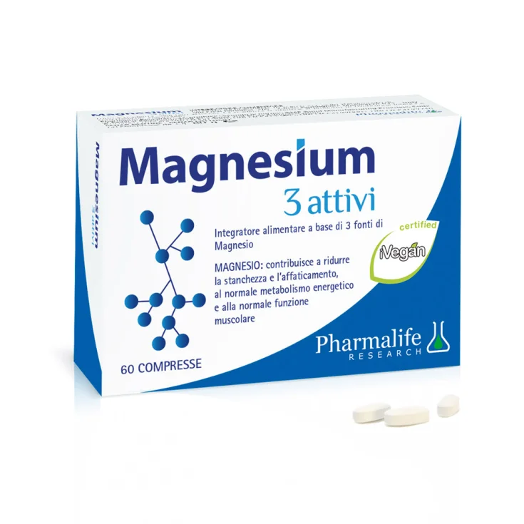 Магний 3 Активный Pharmalife Research 60 таблеток