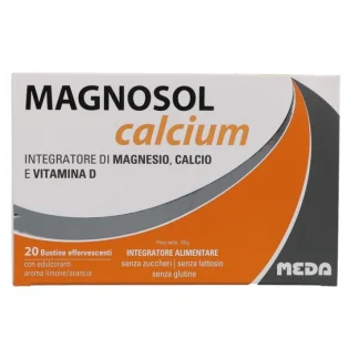 Magnosol Calcium Meda Pharma 20 шипучих пакетиков