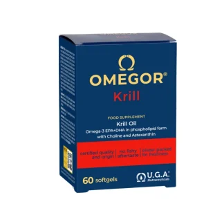 Биологически активная добавка Omegor Krill, 60 капсул.