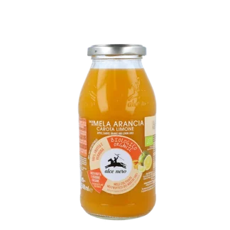 Яблочно-апельсиново-морковно-лимонный сок Alce Nero 500 мл