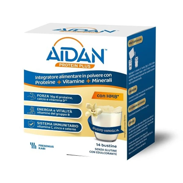 Aidan® Protein Plus Vanilla 14 пакетиков