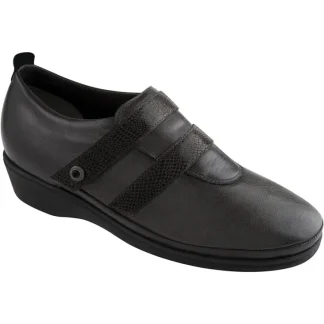 Albac Эластичная кожа, женская, черная, размер 36, Dr.Scholl®