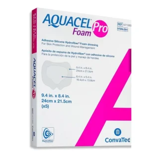 Набор из 5 листов пенопласта Aquacel Foam Pro 24x21,5 см Convatec.