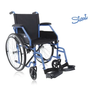 Складная инвалидная коляска Ardea Start 43 см, синяя, MORETTI®