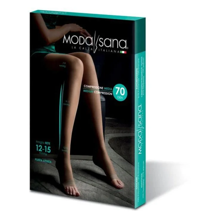 Туфли-лодочки с открытым носком, плотность ткани 70D, Playa 5 Modasana®, 1 пара.