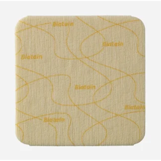 Набор из 5 листов картона Biatain Soft-Hold 3470 размером 10x10 см, Coloplast.