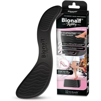 Стельки Bionaif® Agility черного цвета, 2 штуки.