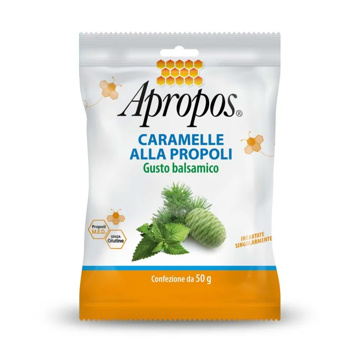 Конфеты Apropos® с прополисом и бальзамическим вкусом, 50 г