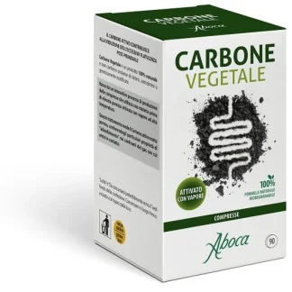 Таблетки Aboca Vegetable Carbon 90