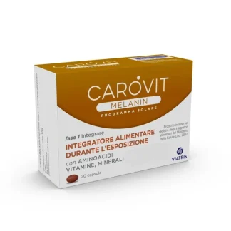 Carovit Melanin Solare Viatris 20 капсул