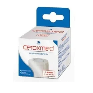 Самоклеящийся эластичный бинт Ceroxmed IBSA 4смx4м