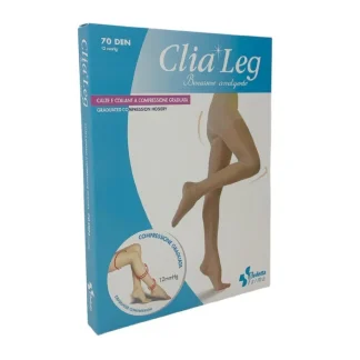 Колготки Clia Leg 70 черные, размер 4 Budetta