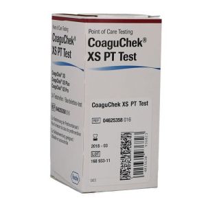 Roche CoaguCheK XS PT Test Strips 24 Strips