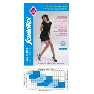 70 дополнительных колготок ScudoTex, размер 3