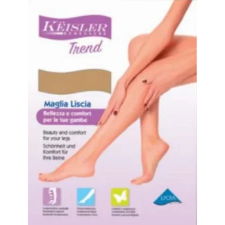 Колготки Këisler 70D Smooth Knit, синие, размер 5, 1 пара.