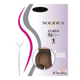 Колготки Curvy 70 из прозрачной ткани, темно-синие, размеры 1S-XL, однотонные.