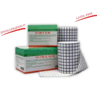 Фиксирующий гипс Cura X в рулоне TNT Cura Farma 10x10 см