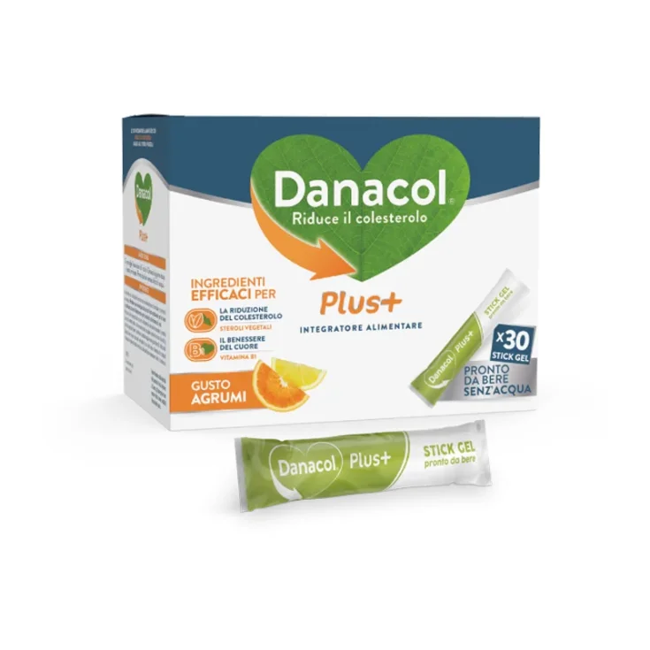Danacol Plus+ Цитрусовый вкус, 30 стиков