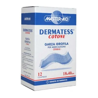 Хлопковая марля Dermatess 18x40 см MASTER•AID, 12 штук