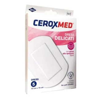 Dress Delicati CeroxMed 10x15cm 5 Plasters