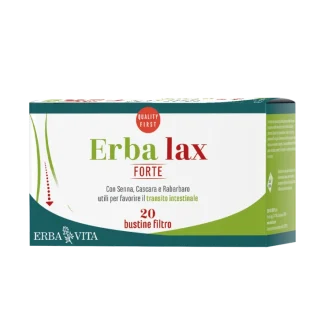 Крепкий травяной чай Erbalax Erba Vita 20 фильтр-пакетов