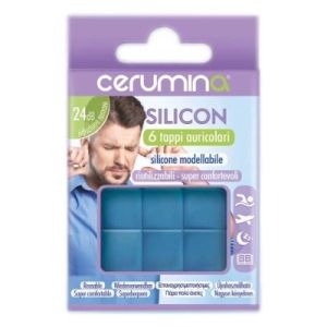 Cerumina silicon 6 mouldable silicone earplugs