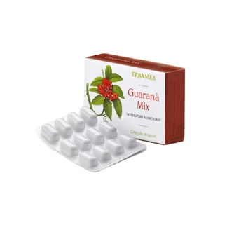 Guarana Mix Erbamea 24 Vegetable Capsules