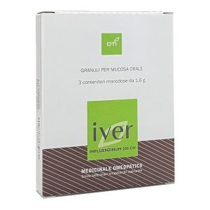 Oti Iver 200 Ch Шарики для слизистой оболочки полости рта, 3 одноразовых контейнера