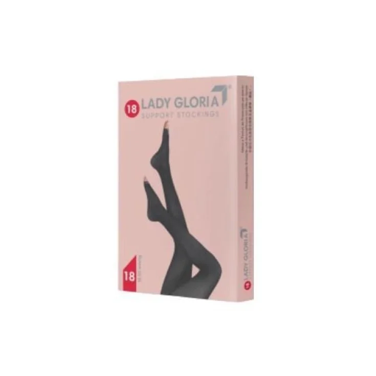 Колготки Ladygloria 18 с открытым носком Daino 3 GloriaMed® 1 пара