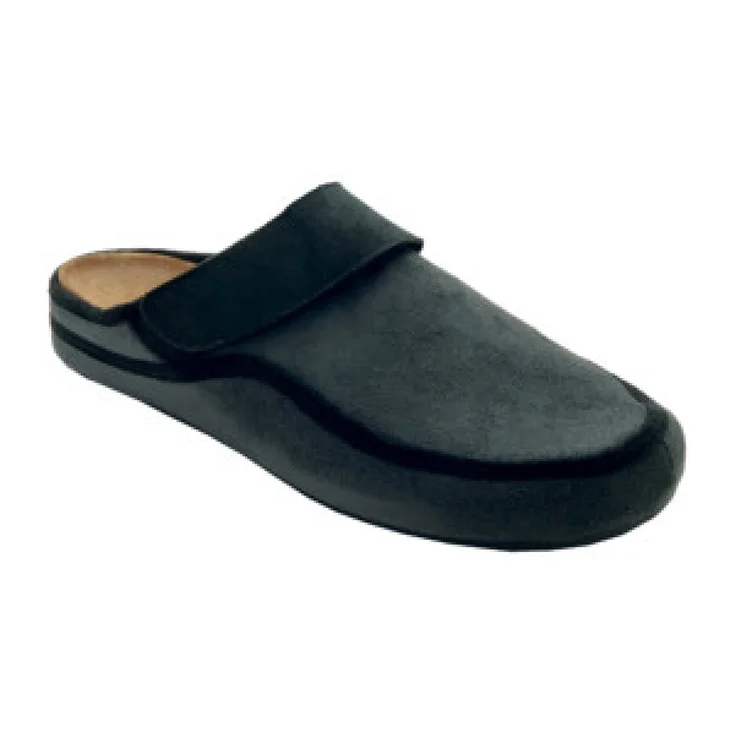 Мужские брюки LAS CONDES из микрофибры, серо-черные, размер 45, Dr.Scholl®