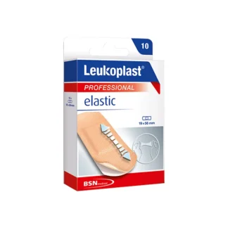 Эластичные пластыри Leukoplast 56x19 мм, 10 штук.