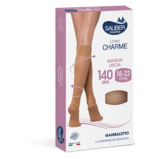 Charme 140D Knee High Camel Line Size 4 Sauber