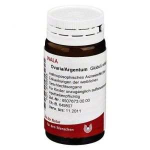 Wala Ovaria Argentum Лекарственные гомеопатические шарики 20г