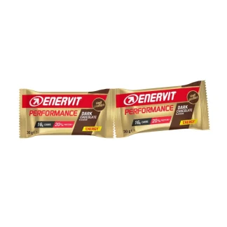 Батончик Enervit Performance Bar, двойной темный шоколад, 2 x 30 г