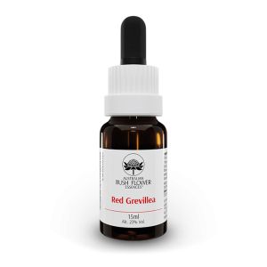 Bush Flower Essences Australian Flowers Red Grevillea Drops 15ml