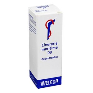 Weleda Cineraria Marittima D3 Гомеопатические глазные капли 10 мл