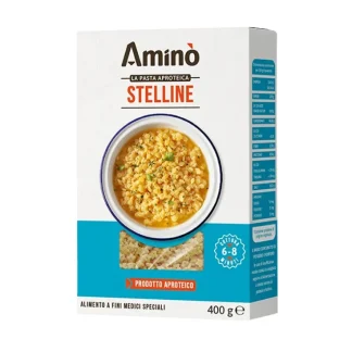 Паста Aminò 250 без белка в форме звездочек