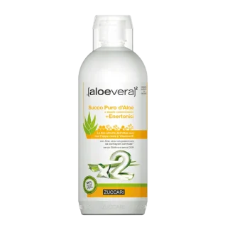 AloeVera2 Чистый сок алоэ + безалкогольный напиток Enertonics 1000 мл