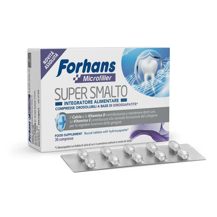 Супер Эмаль Forhans Microfiller 30 таблеток