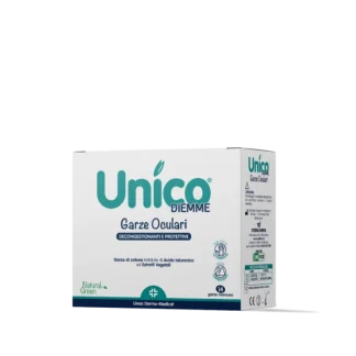 Марлевые повязки для глаз Unico Sterilfarma, 14 одноразовых пакетиков.