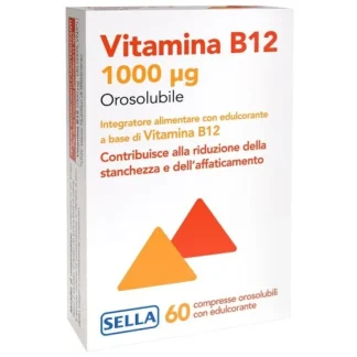 Витамин B12 SELLA 60 таблеток для рассасывания