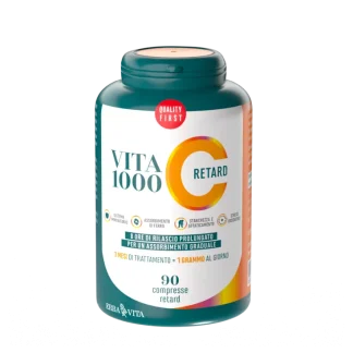Vita C 1000 Ретард Эрба Вита 90 таблеток
