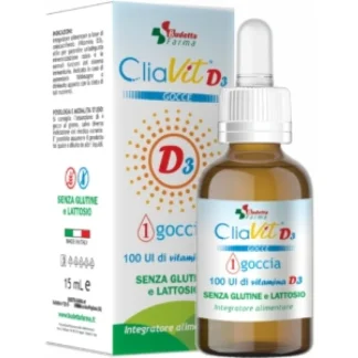Капли витамина D3 Clia Vit 15 мл