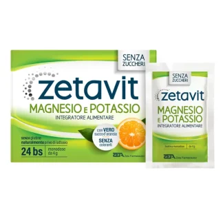 Zetavit Магний и калий Zeta Farmaceutici 24 пакетика