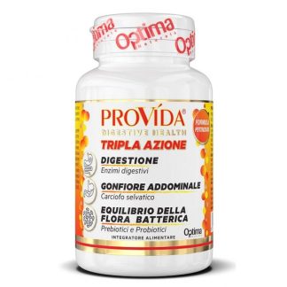 Provida Enzimi Vegetali Flacone 60 Capsule 500 mg - Integratore Digestivo